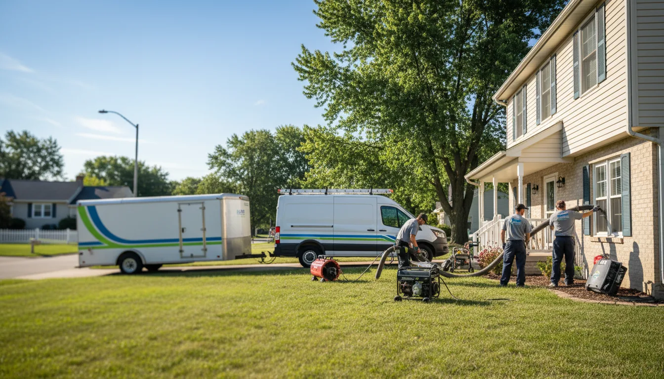 Flooded Basement Restoration And Cleanup With Repair in Bypro, KY near me